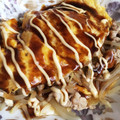 くまごろう♡'s cooksnap of when they made もやしと豚肉の簡単☆とん平焼き♪.