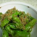 シロノワール's cooksnap of when they made 簡単❀　ししとうno胡麻じゃこ炒め.