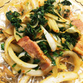 京兵衛's cooksnap of when they made 豚肉のキムチ炒め　エゴマの葉入り.