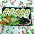 はいめんばーぱお's cooksnap of when they made おにぎらずの進化形？簡単スクエアおにぎり.