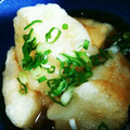 ちこね's cooksnap of when they made 揚げだし餅　“めんつゆで！揚げ焼きOK”.