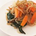 ＊＊しろっぺ＊＊'s cooksnap of when they made 白滝で作る★ヘルシーチャプチェ.