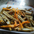 あらいやだ's cooksnap of when they made ごぼうとさきいかの漬け物.