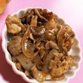 クックNFKOQF☆'s cooksnap of when they made 簡単1人ランチに♡豚の生姜焼き丼.