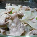 ゆいランラン's cooksnap of when they made 塩不要！！ネギ塩豚丼.