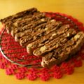 caramel-cookie's cooksnap of when they made チョコビスコッティ.