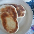 chako4da's cooksnap of when they made カレーに♪ふわふわ簡単ナン(HB使用).