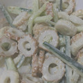 ha__kis's cooksnap of when they made ちくわときゅうりのマヨごま和え.