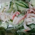 ポポポポポフィ〜♡'s cooksnap of when they made きゅうりとカニカマのマヨ和え.