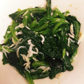 ちゃちゃキッチン's cooksnap of when they made ほうれん草としらすの小鉢.