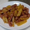 さーパパ's cooksnap of when they made 簡単♬じゃがいもの粒マスタード炒め.
