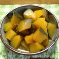 yuuneko's cooksnap of when they made かぼちゃの煮物 オモニ直伝.
