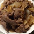 ちゃぎー's cooksnap of when they made 牛丼！麺つゆとレンジ使用で簡単！.
