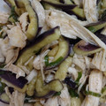 しおずん's cooksnap of when they made 茄子と鶏むね肉の中華風和え物.
