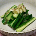 みーき☆23's cooksnap of when they made 白ダシで☆キュウリとミョウガの簡単漬物.