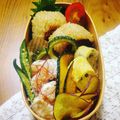 まいポン酢's cooksnap of when they made フライパンで焼きおにぎり♡.