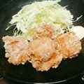 噂のぴのちゃん♡'s cooksnap of when they made マグロの筋の竜田揚げ.