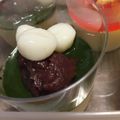 きなこショコラ's cooksnap of when they made 至福の豆乳プリン～抹茶小豆ソースかけ～.