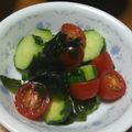 イロピリン's cooksnap of when they made ほんだし香☆トマトと胡瓜のゴロゴロサラダ.