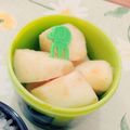 ゆーこリン♡'s cooksnap of when they made 食べやすいりんごの切り方☆ころころりんご.