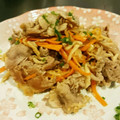yyyyyyyyyo's cooksnap of when they made 切り干し大根と豚こまのポン酢炒め.