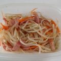 キントレchie's cooksnap of when they made 作りおきおかず☆ベーコンもやし♪.