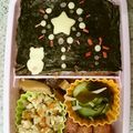 miomana's cooksnap of when they made キャラ弁♡簡単　花火♡のり弁.