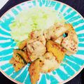 クックMV1L3Z☆'s cooksnap of when they made ❁鶏肉とアボカドのハニーマスタード❁.