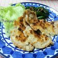 ねっちゃんっ's cooksnap of when they made 魚焼きグリルで♡ガーリックポーク♡超簡単.