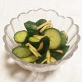 伸ちゃん★'s cooksnap of when they made 常備菜14☆きゅうりと生姜のピリ辛漬け♪.