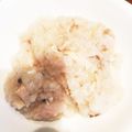 日本人妻♡hani's cooksnap of when they made Xマス翌日は朝粥♡ローストチキンリメイク.