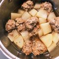 がっつママ's cooksnap of when they made ☼簡単♪鶏だんごとかぶのほっこり煮.
