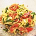 jununu's cooksnap of when they made さっぱり☆トマトとアボカドの冷製パスタ.