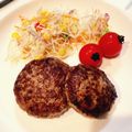 クックNSQE4L☆'s cooksnap of when they made 独☆ノーマルハンバーグ.
