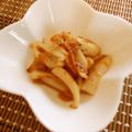 にゃんこの部屋's cooksnap of when they made 梅風味のれんこんきんぴら.
