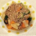 クリスチーネまゆみ's cooksnap of when they made 夏は冷やして！根菜の煮物のそぼろあんかけ.