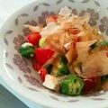 るなおママ's cooksnap of when they made おくらとクリームチーズのおかか和え.