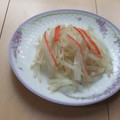 きらり流れ星's cooksnap of when they made もやしときゅうりとカニカマのナムル風.