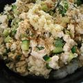 ぁぼかど's cooksnap of when they made 簡単5分！薬味たっぷり豆腐ご飯.