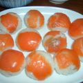 はるえりんこ's cooksnap of when they made 洋風寿司.