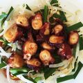 新米主婦Kちゃん's cooksnap of when they made タコとモヤシのエスニック風サラダ.