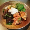 Toroppy's cooksnap of when they made なすとやわらか若鶏から揚げのしそおろし.
