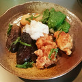 Toroppy's cooksnap of when they made なすとやわらか若鶏から揚げのしそおろし.