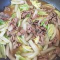 ばるたんちょこ's cooksnap of when they made 白菜豚肉のオイスター炒め.
