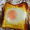 クックR0JW7B☆'s cooksnap of when they made ぷるぷるエッグトースト.