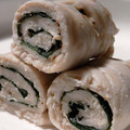 lunchat's cooksnap of when they made 簡単！ささみでくるくるバジル巻き♪.