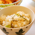 まみお✳'s cooksnap of when they made 枝豆と塩昆布の炊き込みご飯.