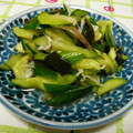 いなっちくん's cooksnap of when they made みょうがときゅうりで、さっぱり酢の物★.