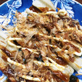 めいな's cooksnap of when they made おつまみに✧‧˚ちくわのお好み焼き風.
