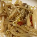 hamanny's cooksnap of when they made 簡単！もやしとしめじのナムル.